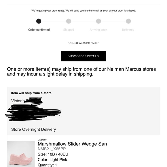 Givenchy Pink Platform Sandals - Picture 6 of 10